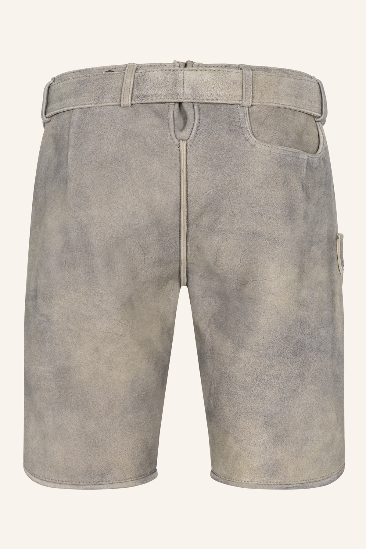 Lederhose Keanu mit Gürtel