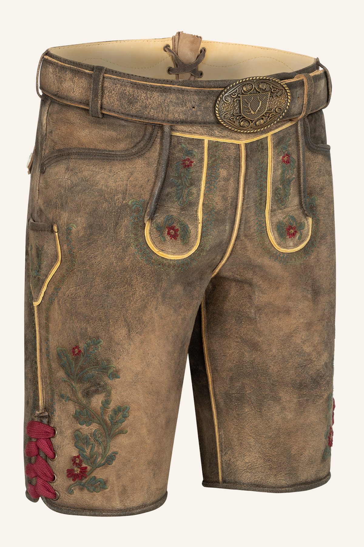 Lederhose Charlie mit Gürtel