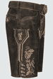 Lederhose Orlando mit Gürtel