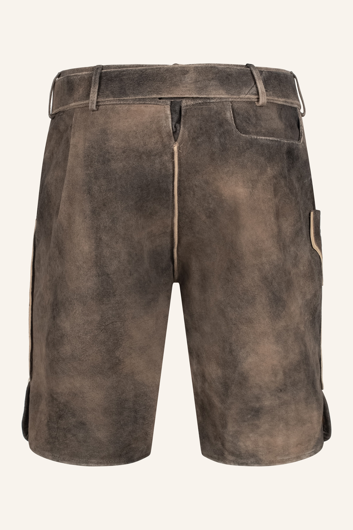 Lederhose Ron mit Gürtel