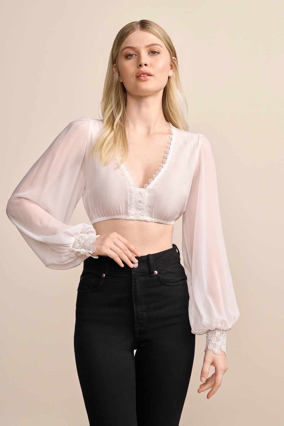 Dirndlbluse Hermine