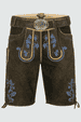 Lederhose Roland mit Gürtel