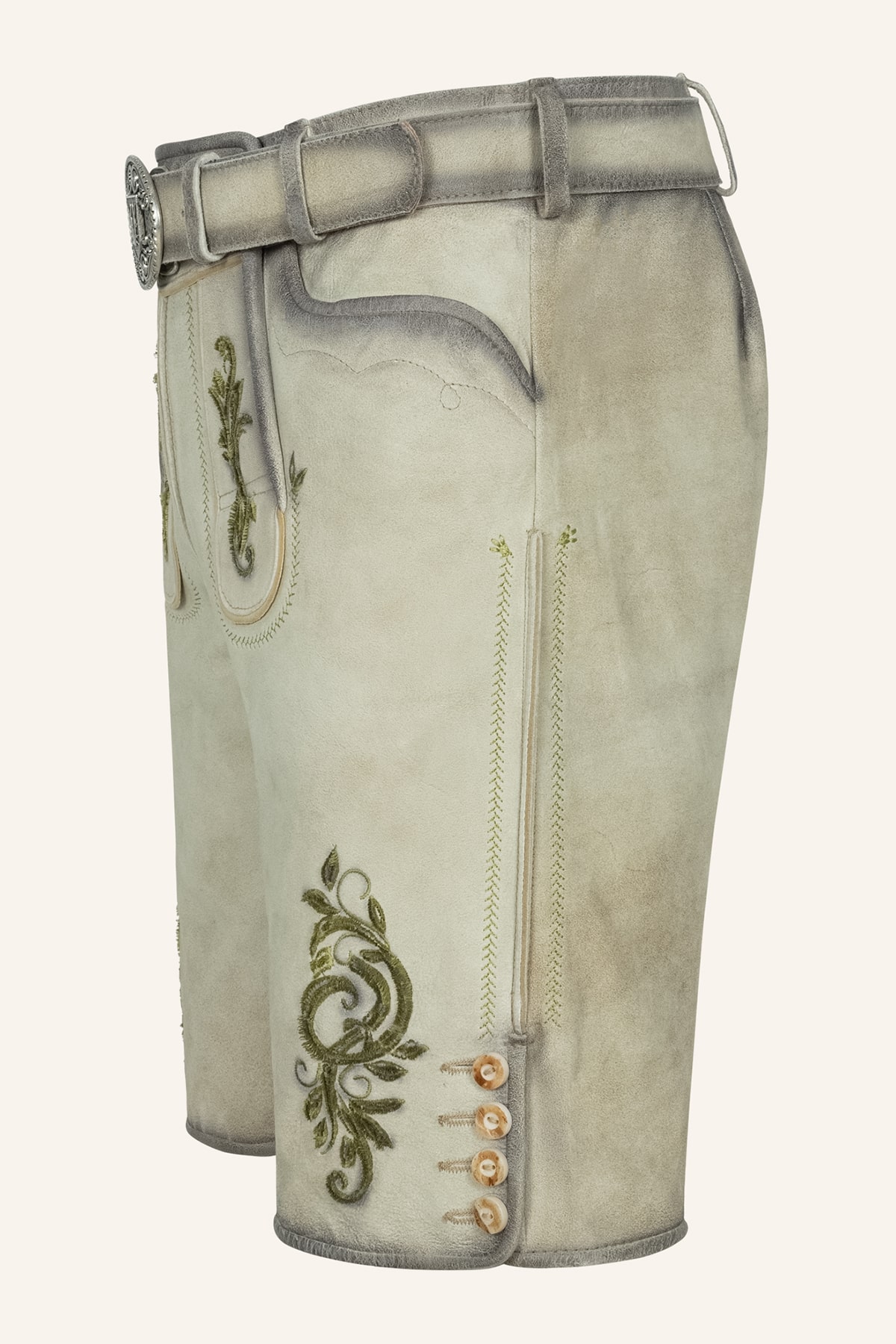 Lederhose Maurus mit Gürtel