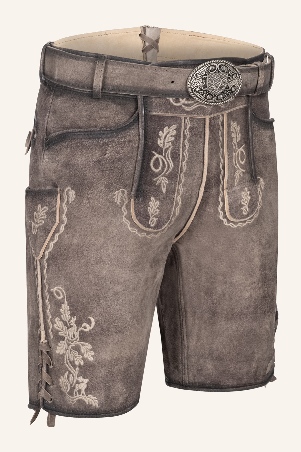 Lederhose Ulli mit Gürtel