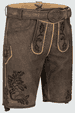Lederhose Theis mit Gürtel