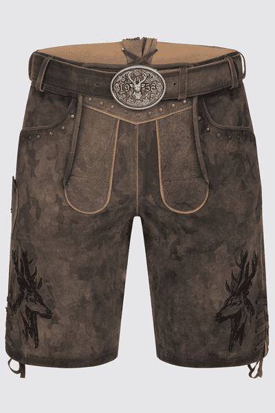 Lederhose Matze mit Gürtel