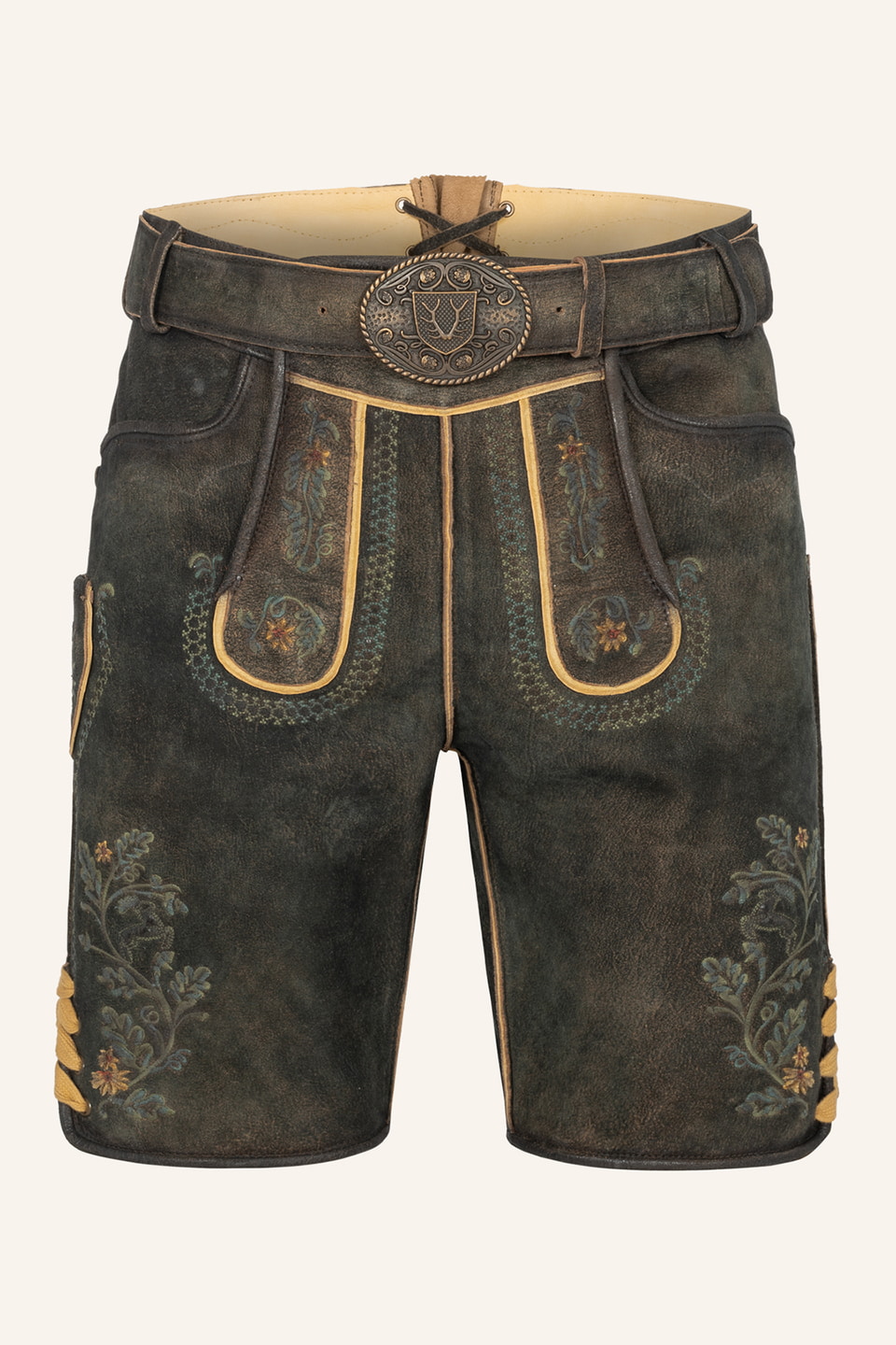 Lederhose Charlie mit Gürtel