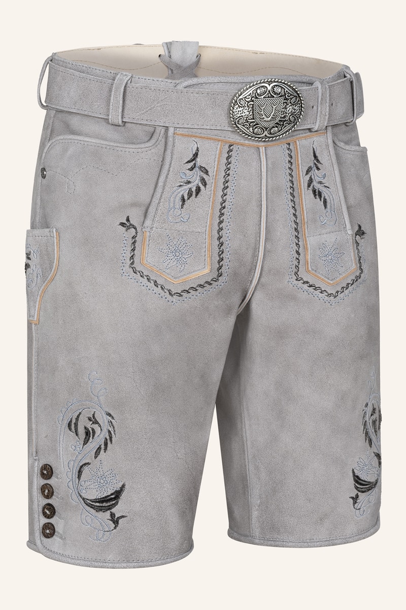 Lederhose Heiko mit Gürtel