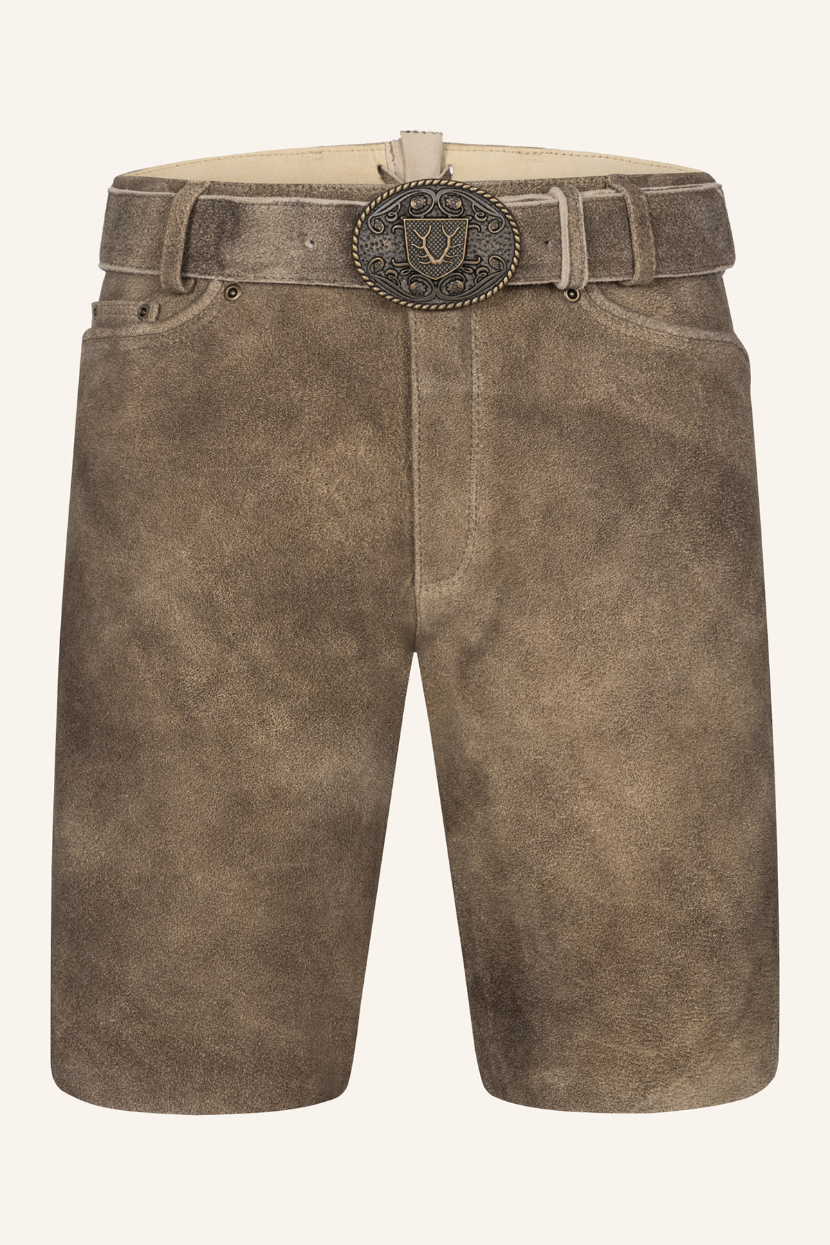 Lederhose Taro mit Gürtel