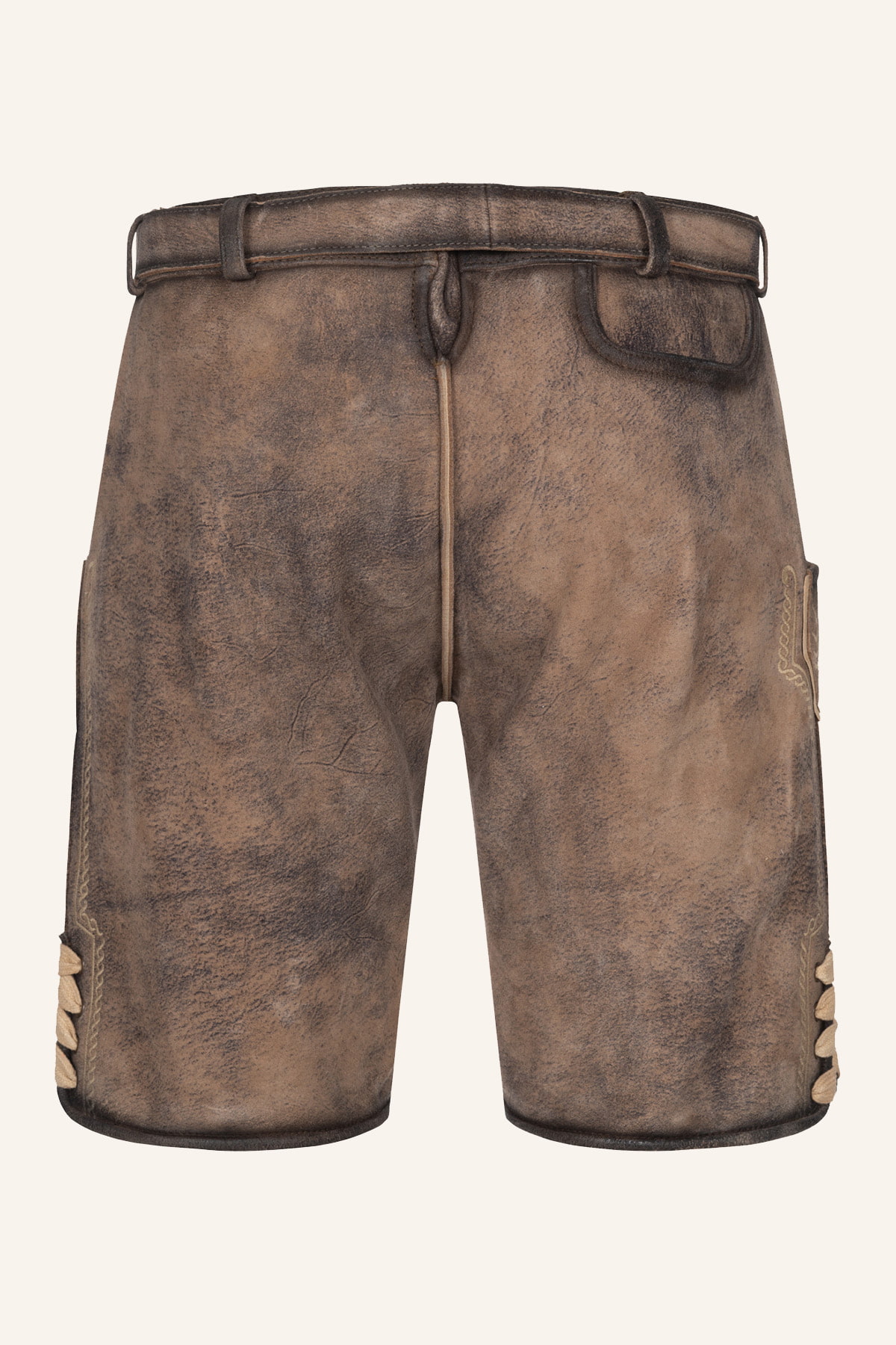 Lederhose Magnus mit Gürtel