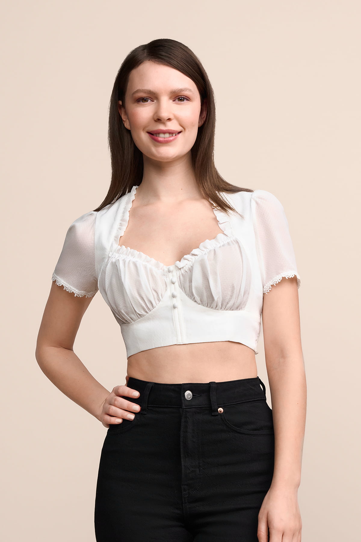 Dirndlbluse Evelia