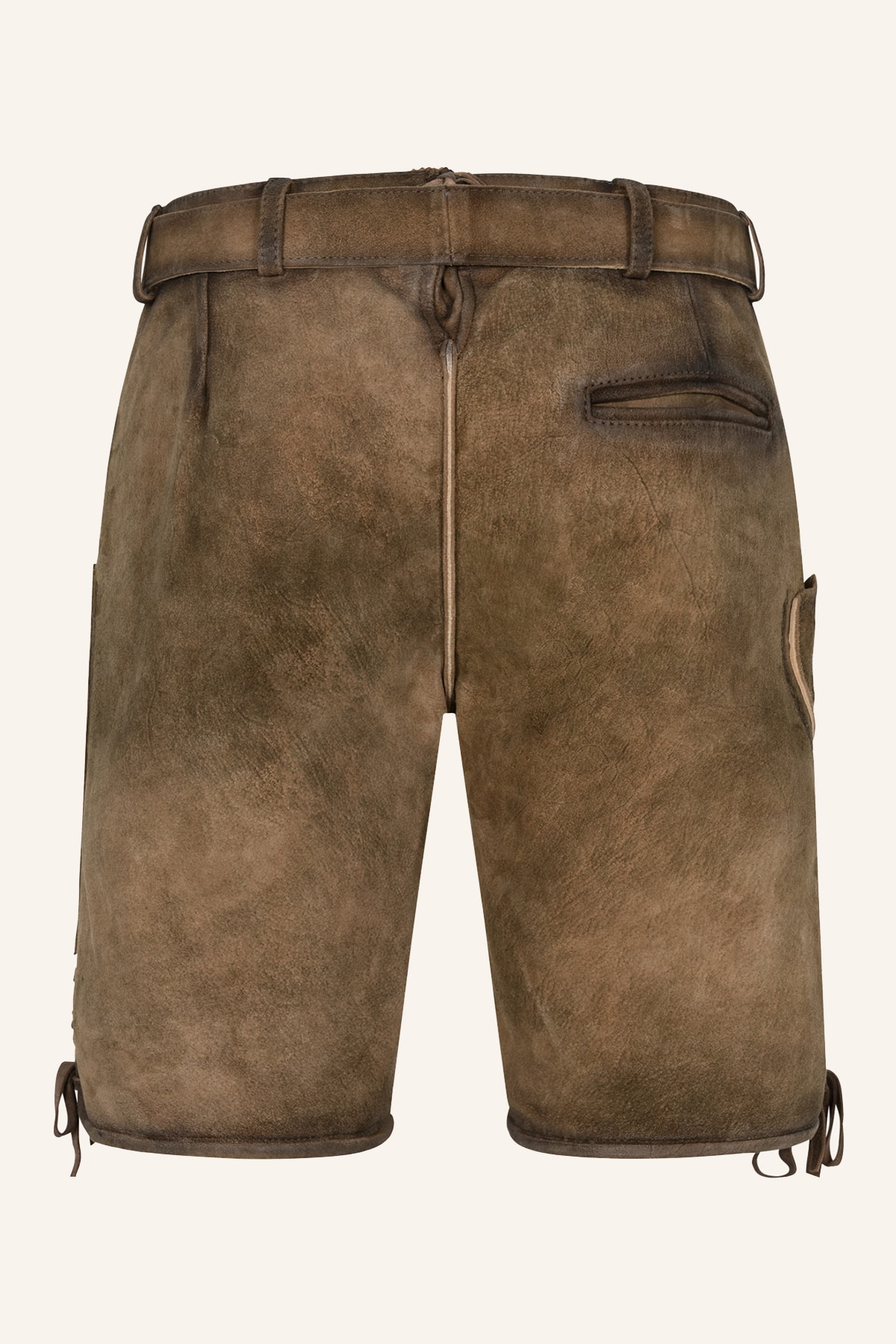 Lederhose Rodney mit Gürtel