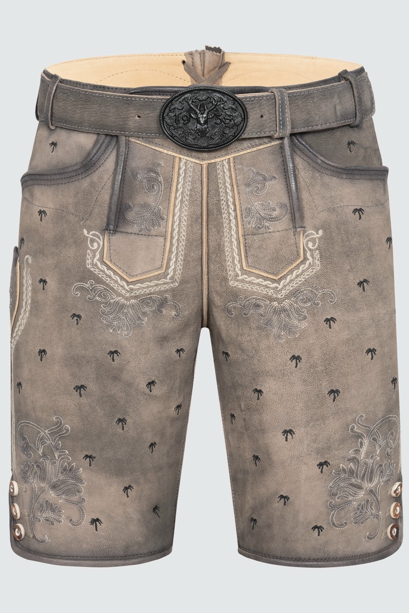 Lederhose Benni mit Gürtel