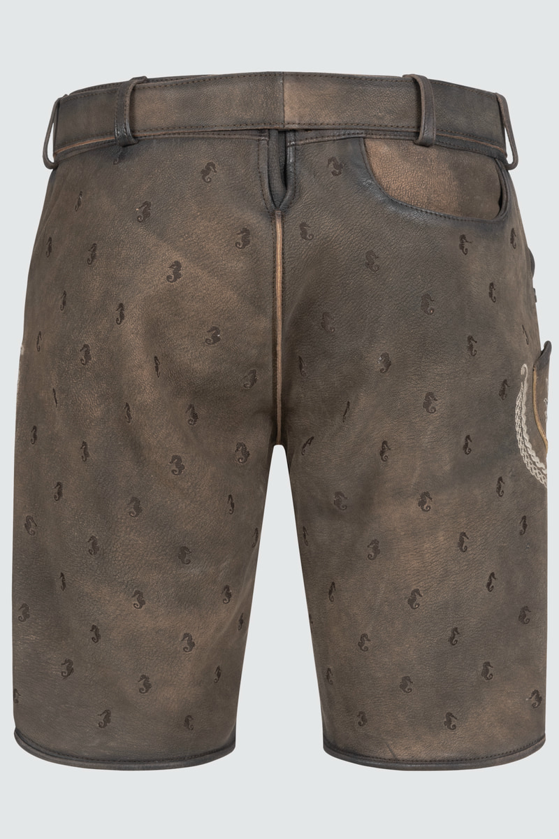 Lederhose Valerio mit Gürtel