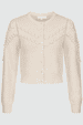 Jacke Noble White Flower