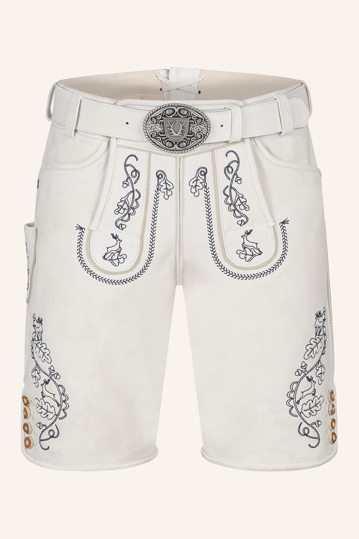 Lederhose Samuele mit Gürtel
