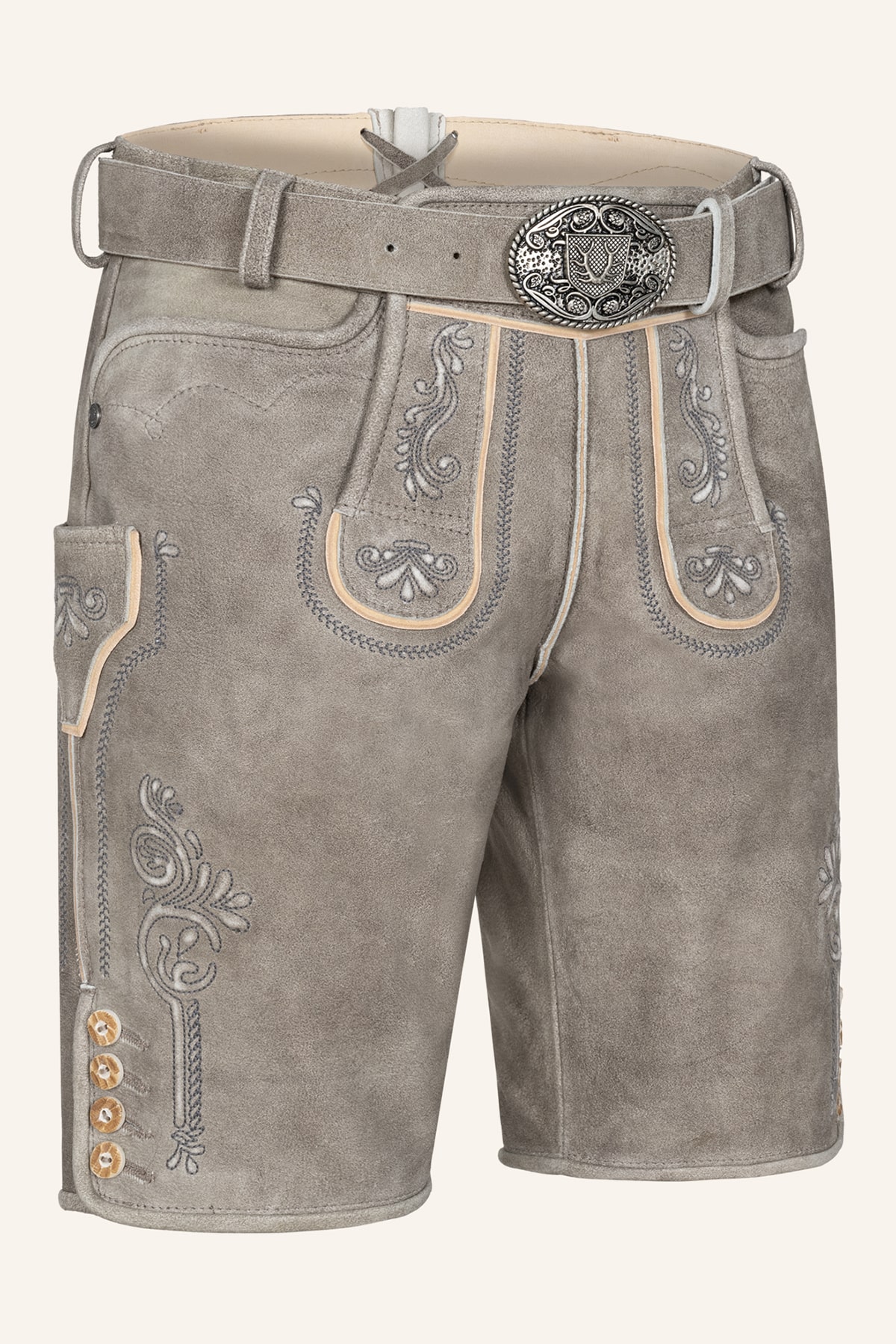 Lederhose Namid mit Gürtel