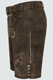 Lederhose Olivier mit Gürtel