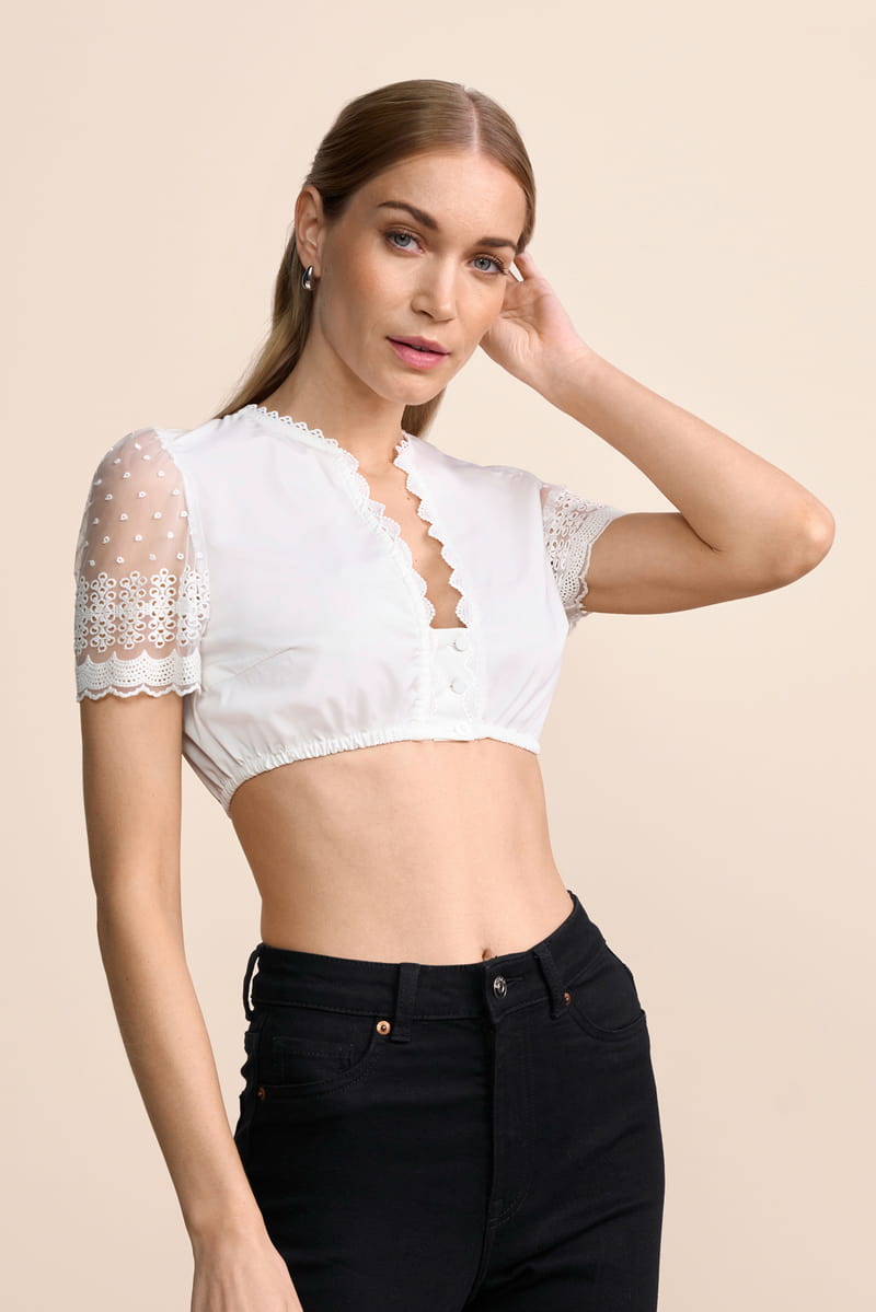 Dirndlbluse Lysiane