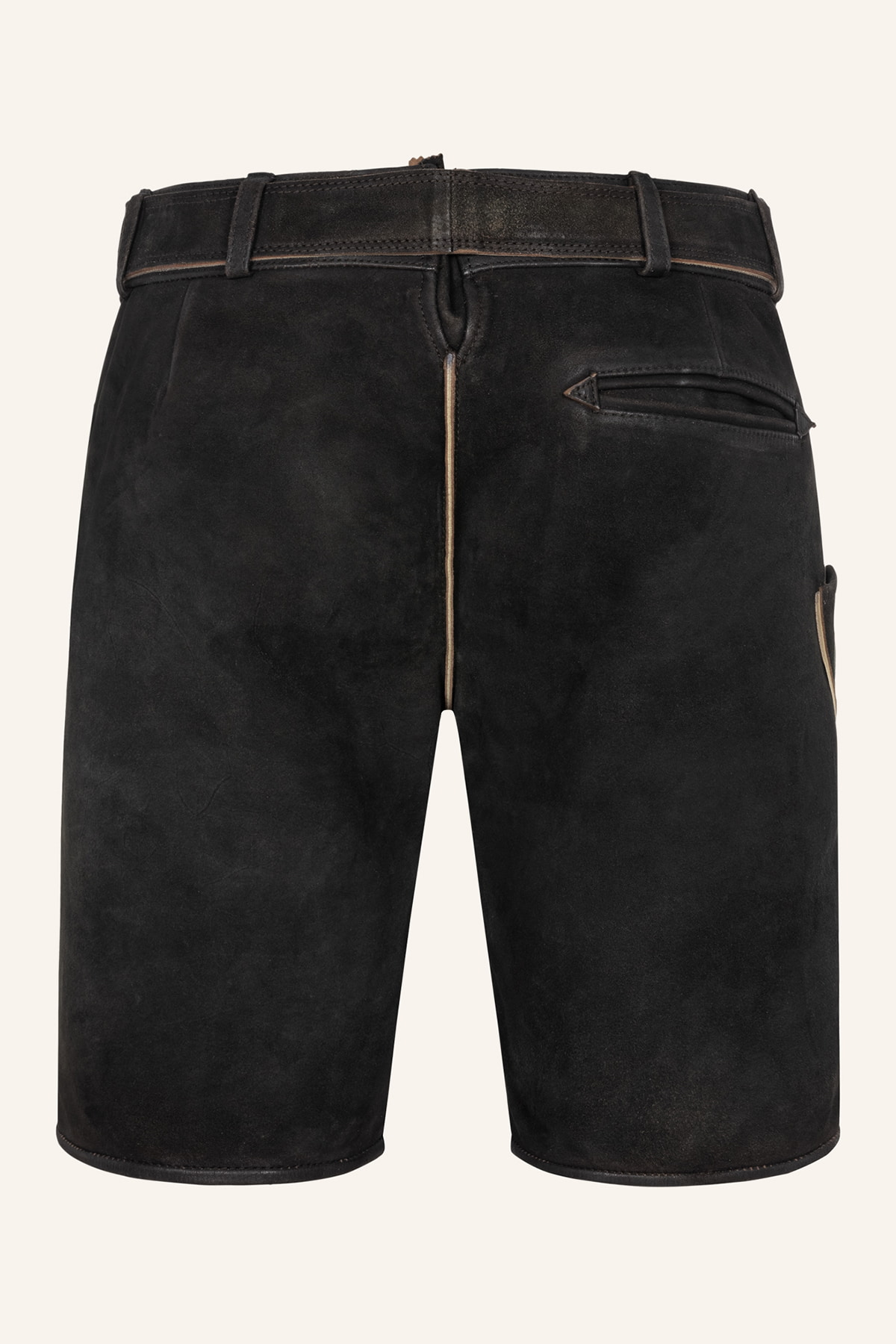 Lederhose Caelius mit Gürtel