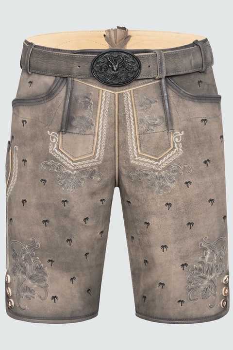 Lederhose Benni mit Gürtel