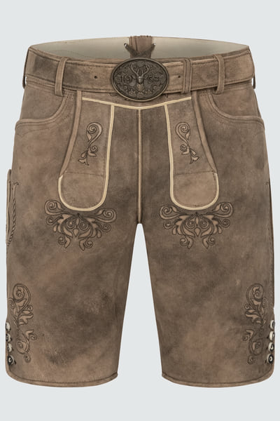 Lederhose Ralph mit Gürtel