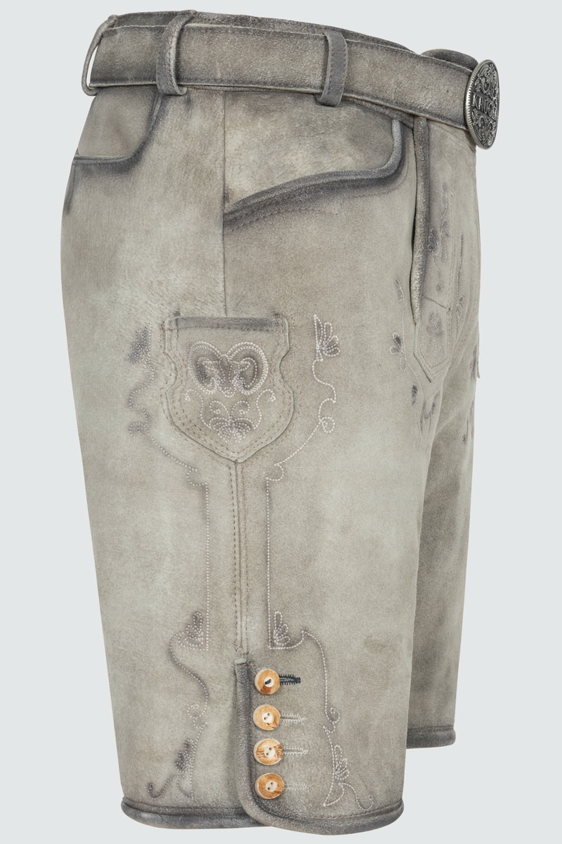 Lederhose Lenny mit Gürtel