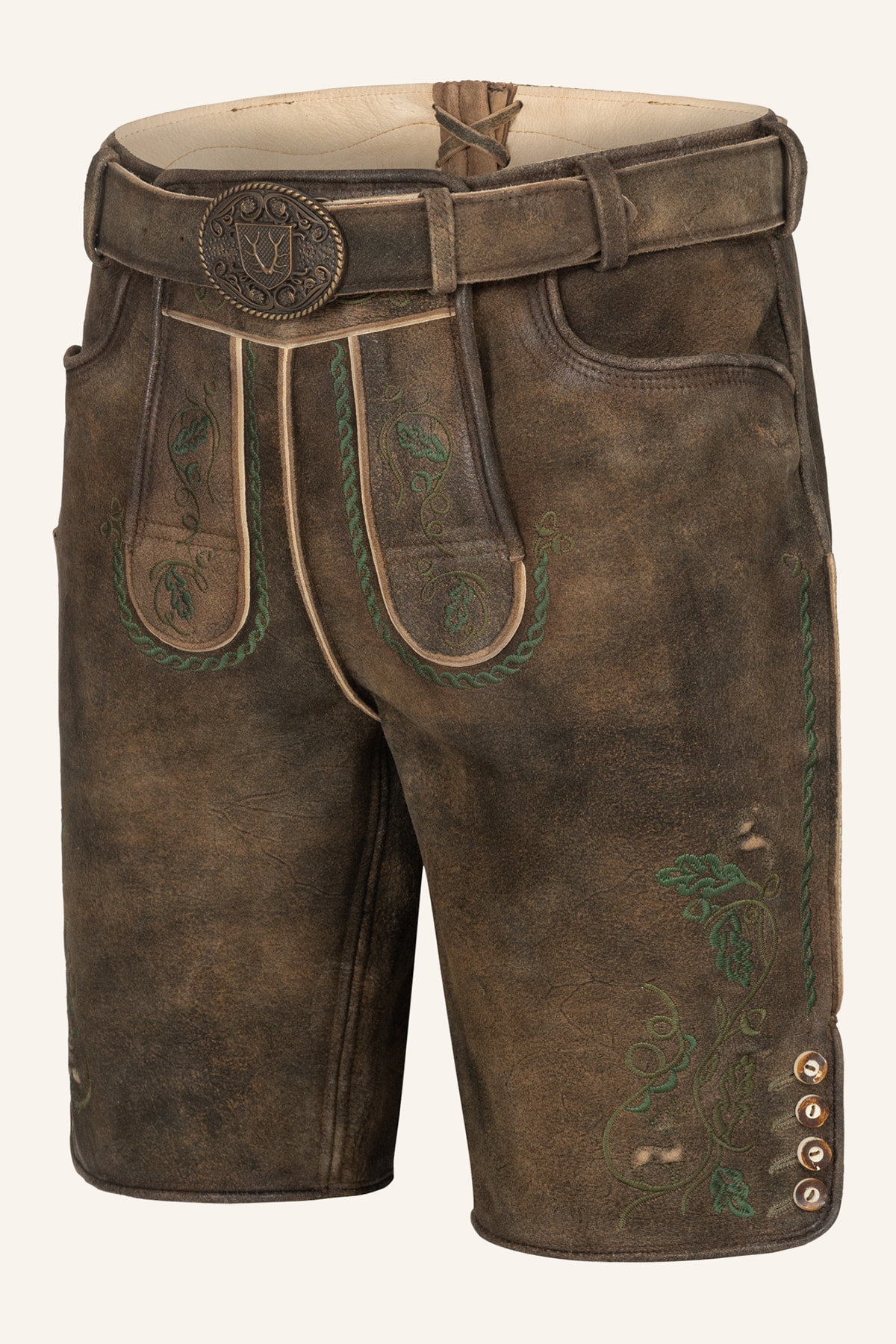 Lederhose Tarius mit Gürtel