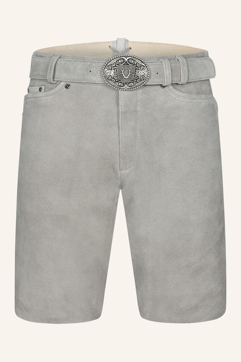 Lederhose Jari mit Gürtel