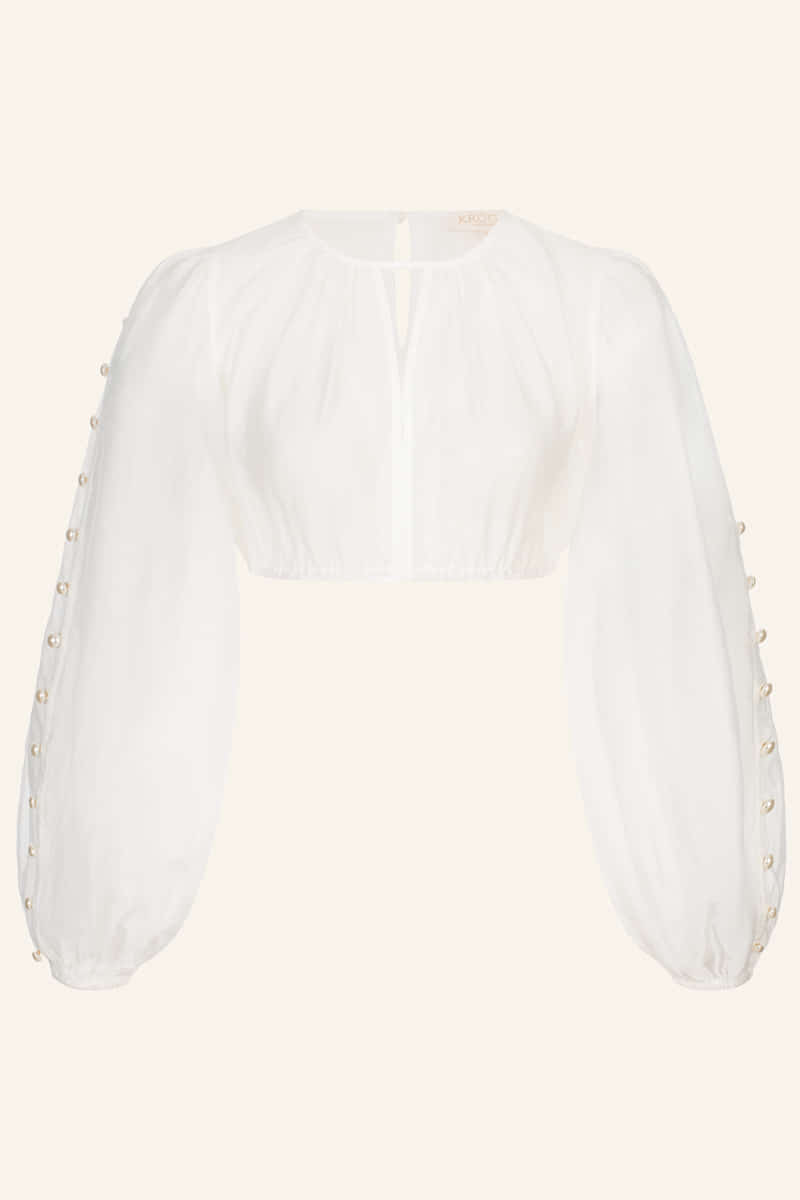 Dirndlbluse Zelena