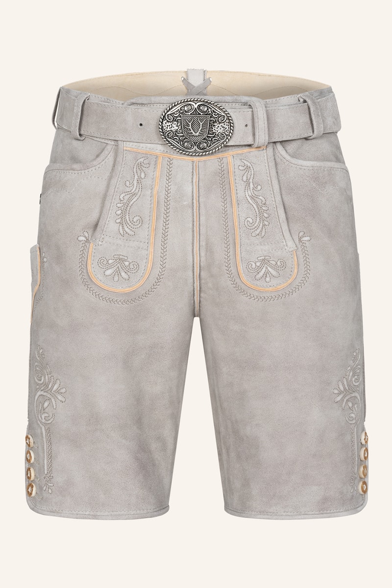 Lederhose Namid mit Gürtel