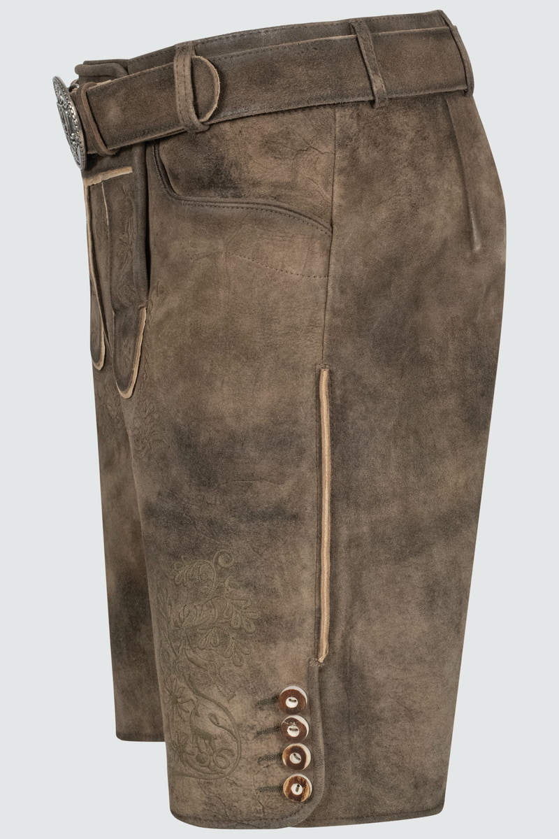 Lederhose Denis mit Gürtel