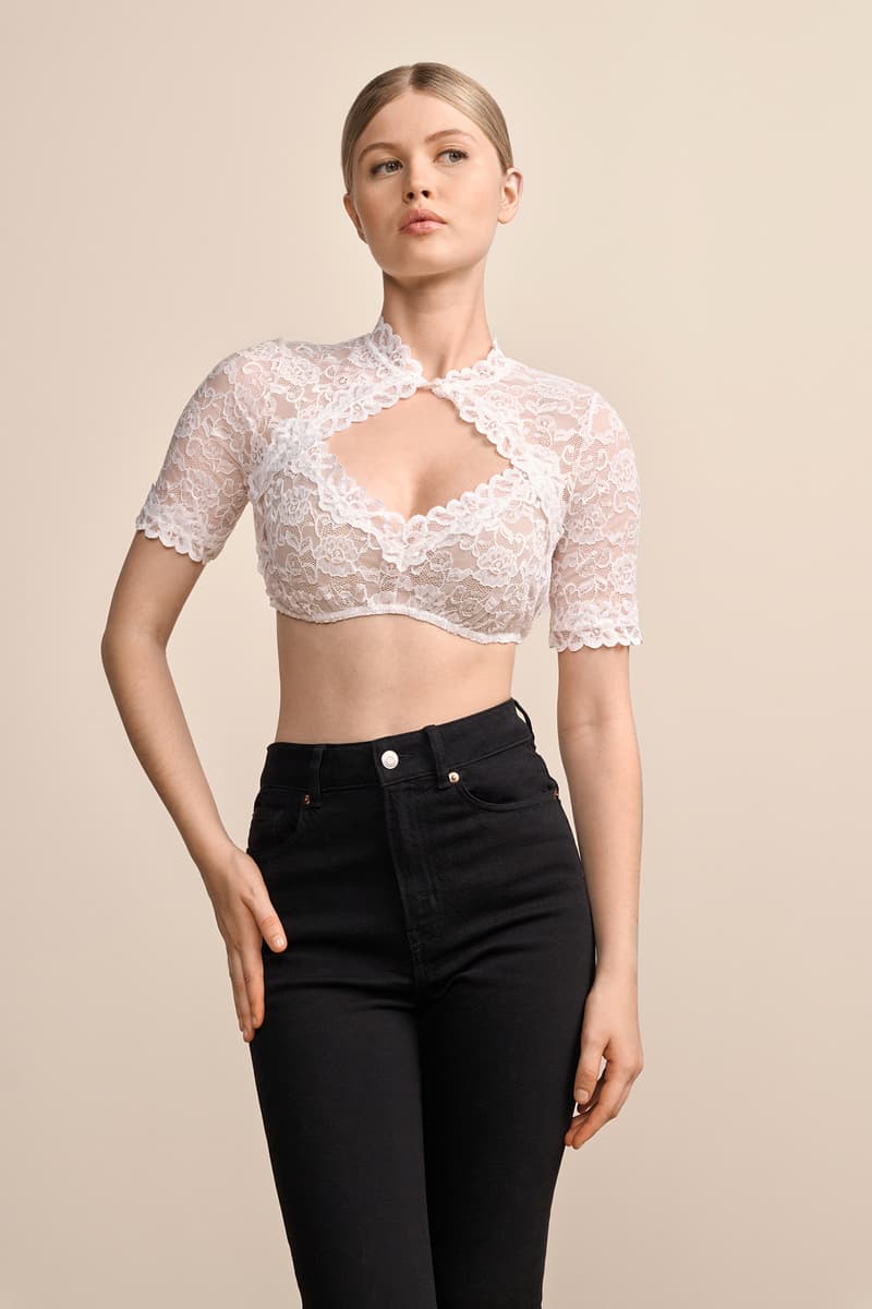 Dirndlbluse Josefa