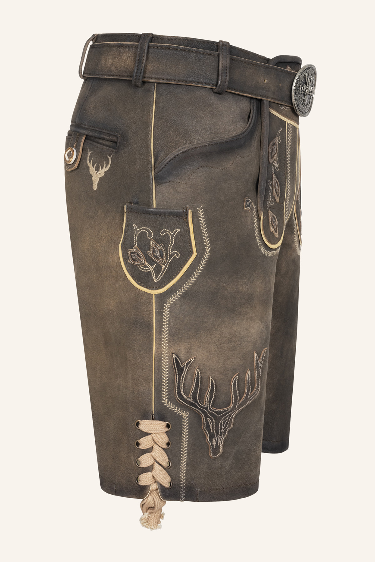 Lederhose Anno 1958 mit Gürtel