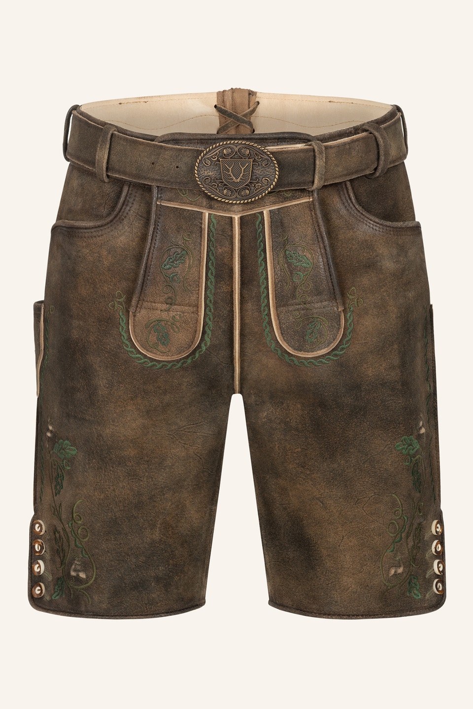 Lederhose Tarius mit Gürtel