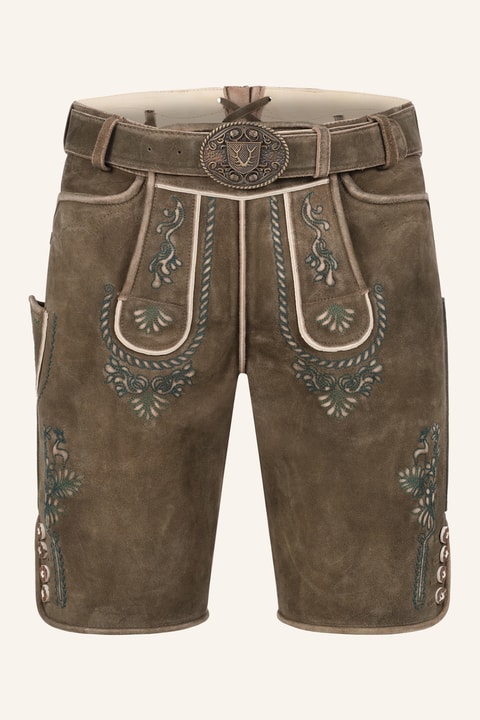 Lederhose Cailan mit Gürtel