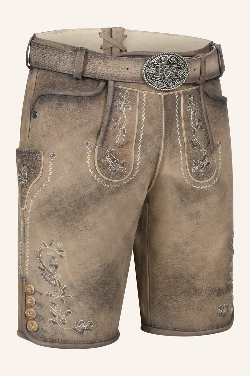 Lederhose Wincent mit Gürtel