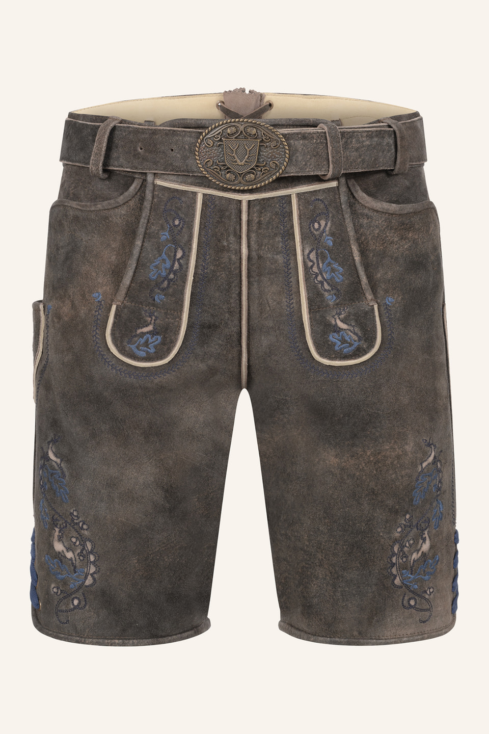 Lederhose Vasili mit Gürtel