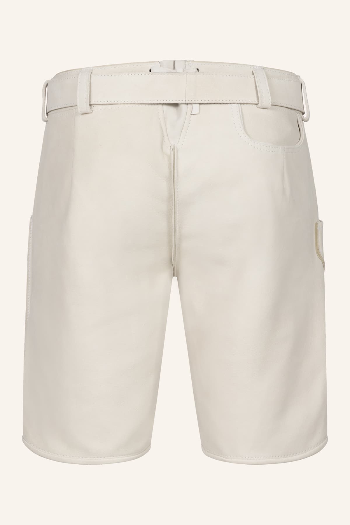 Lederhose Evan mit Gürtel