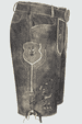 Lederhose Gideon mit Gürtel