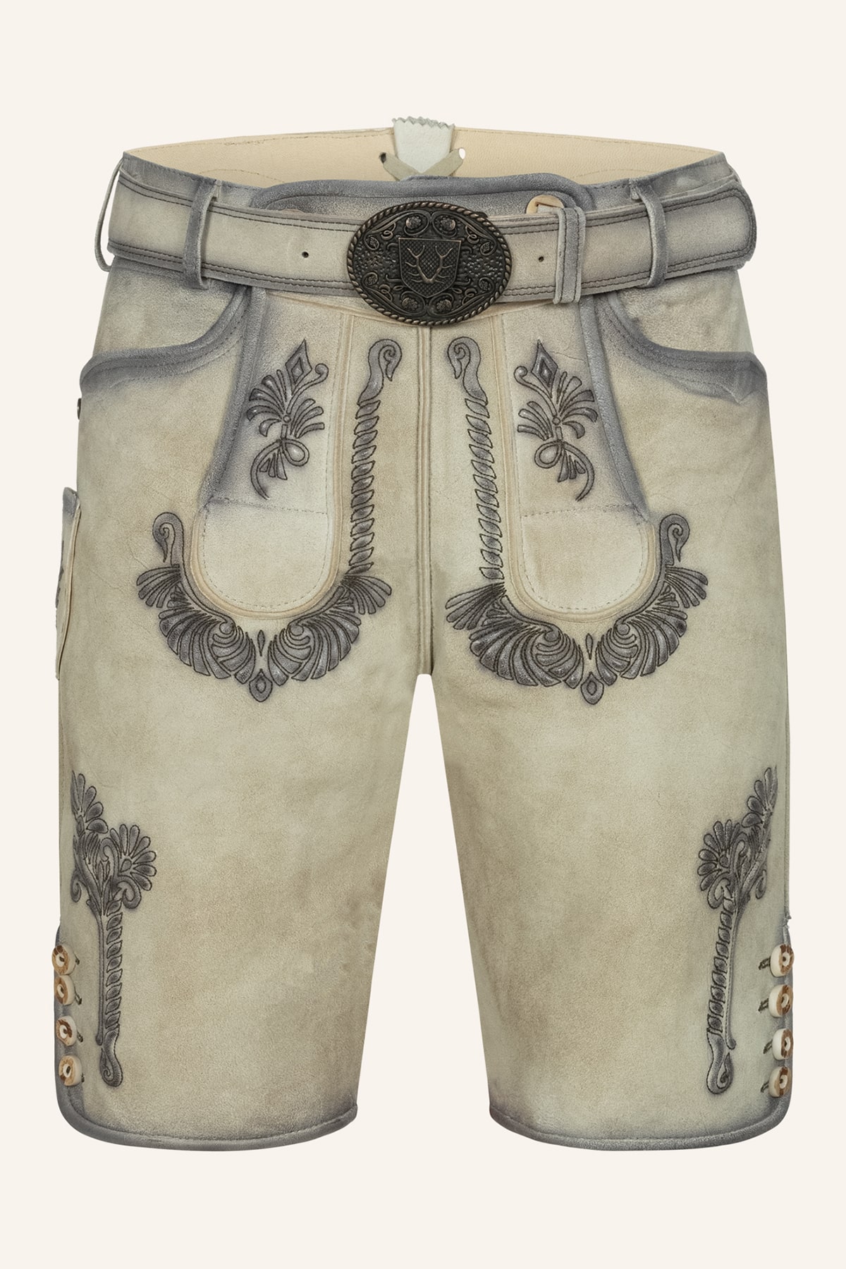 Lederhose Aric mit Gürtel