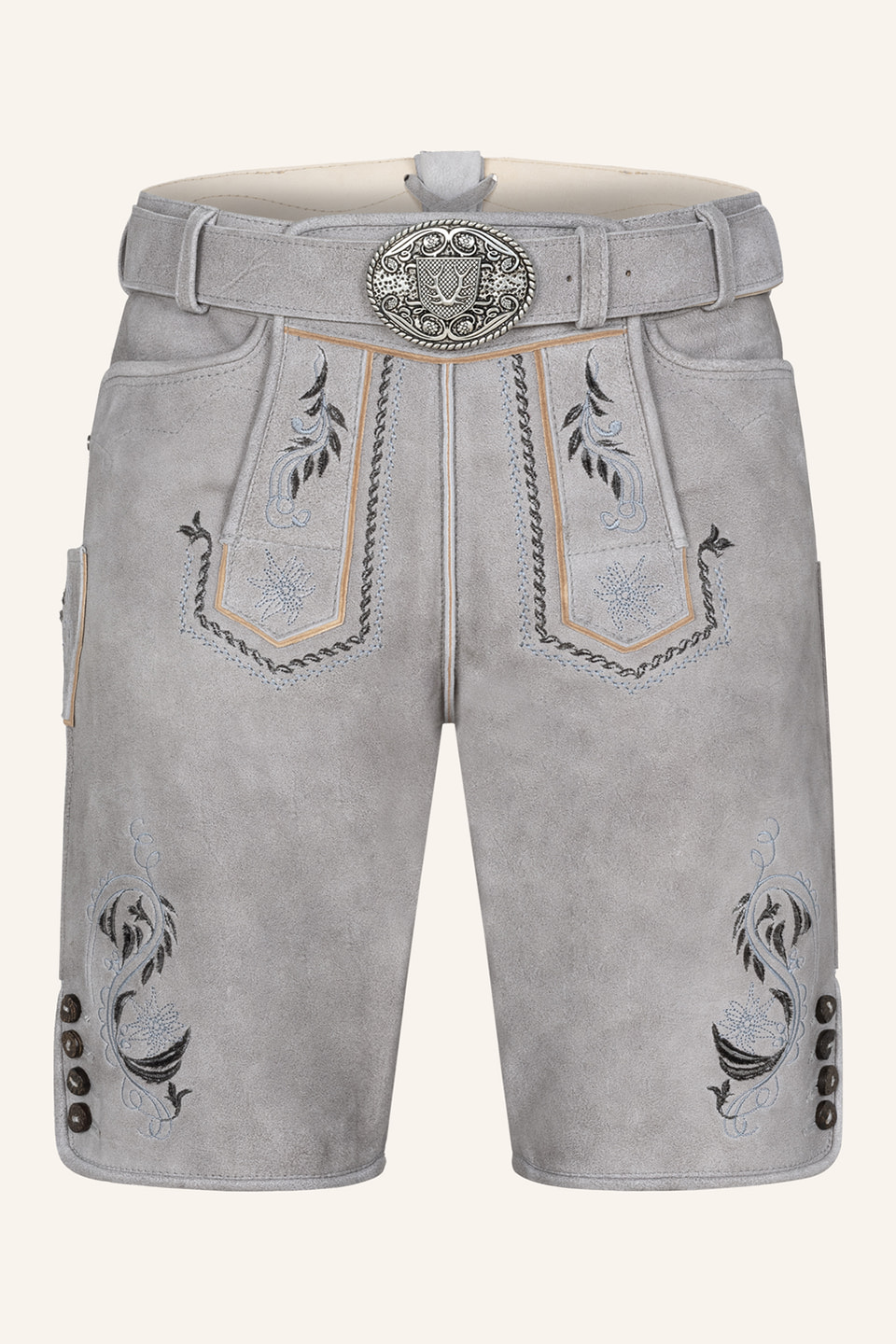Lederhose Heiko mit Gürtel