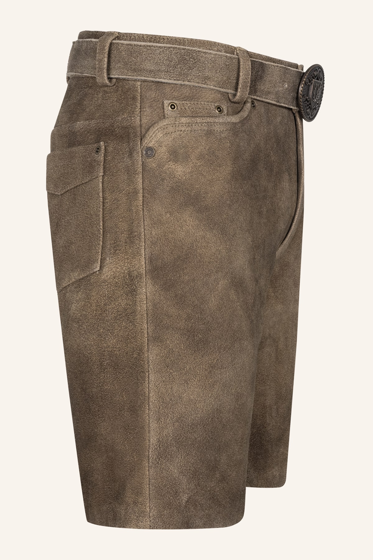 Lederhose Taro mit Gürtel