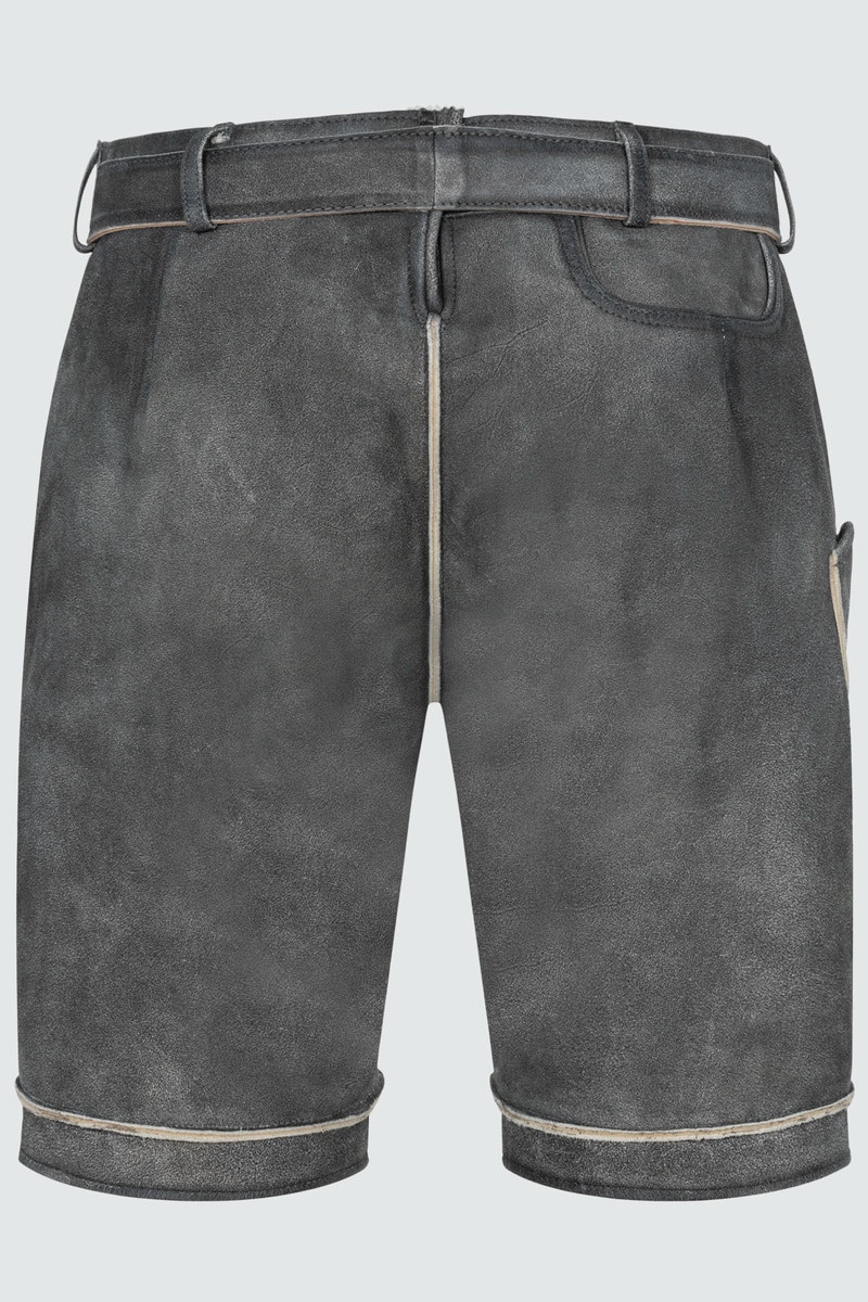 Lederhose Kuno mit Gürtel