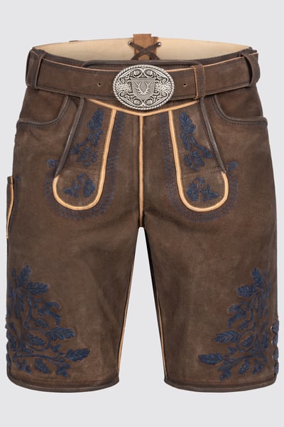 Lederhose Bastiano mit Gürtel