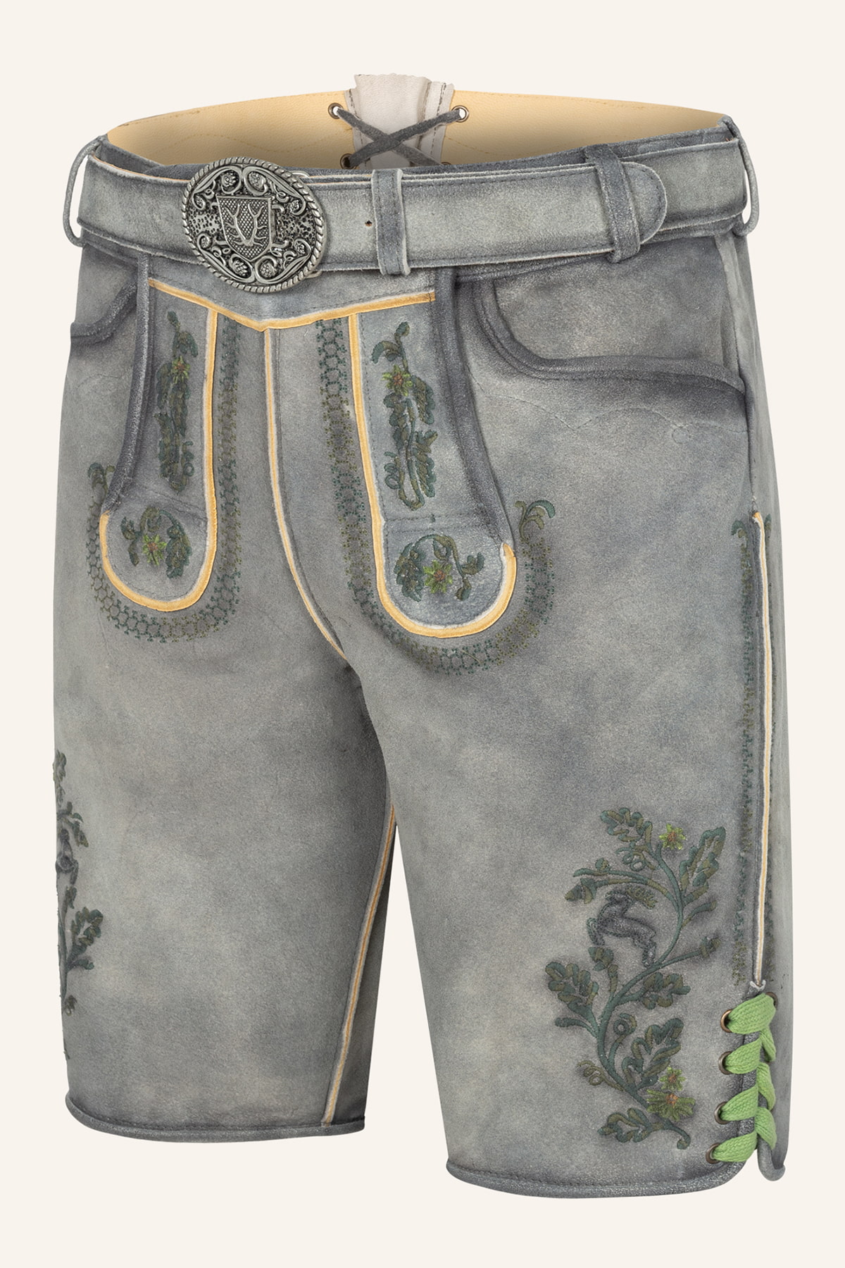 Lederhose Charlie mit Gürtel