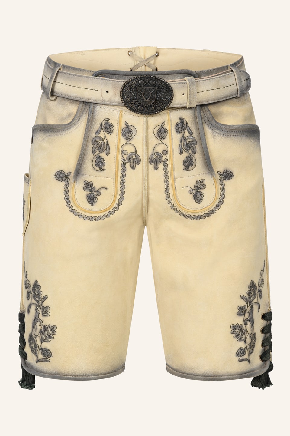 Lederhose Nolan mit Gürtel