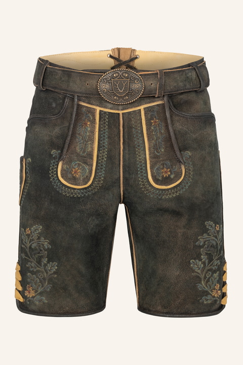 Lederhose Charlie mit Gürtel