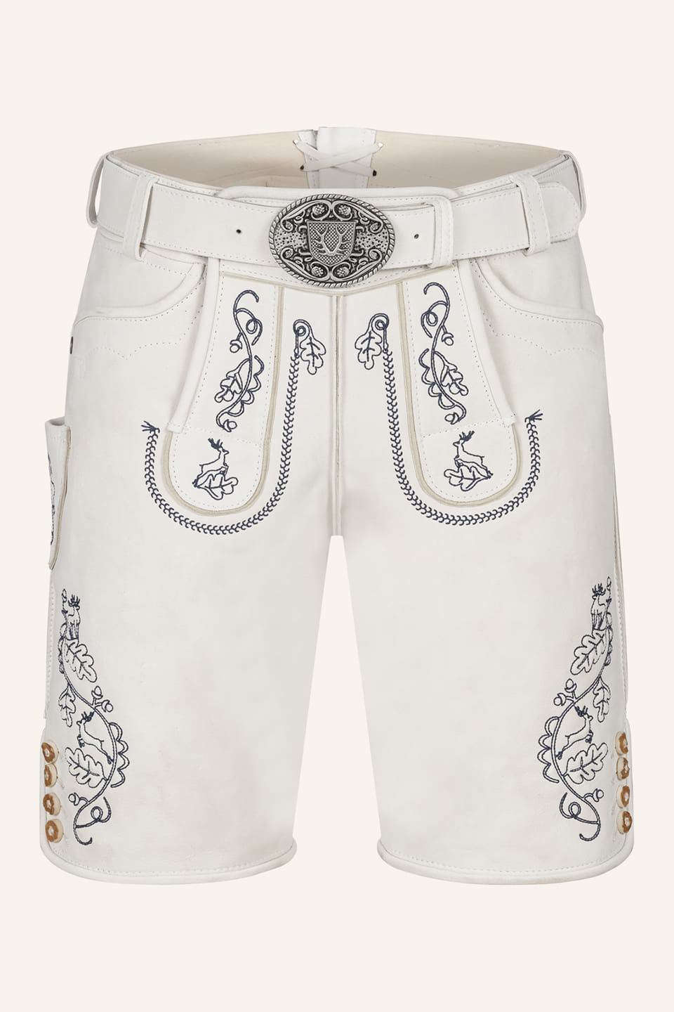 Lederhose Samuele mit Gürtel