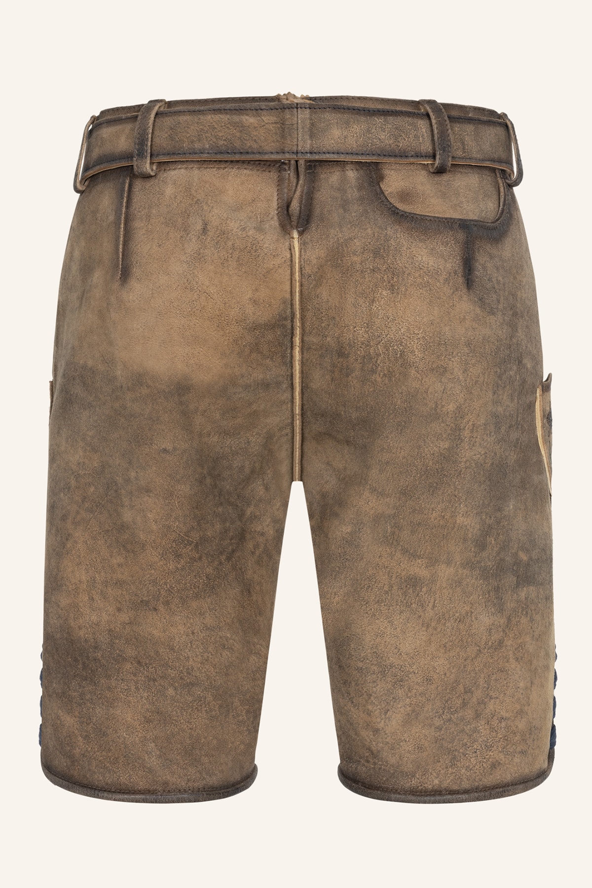 Lederhose Emil mit Gürtel